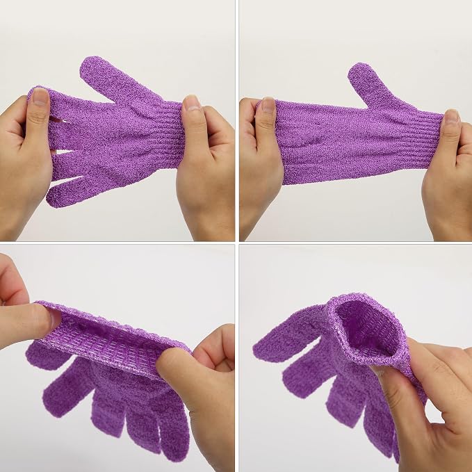 Slick- Exfoliating Gloves, Skin Exfoliator - Image 6