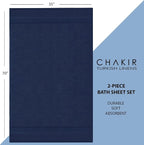 Chakir Turkish Linens, 100% Cotton Premium Quality Turkish Bath Sheets - Image 6