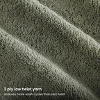 BIOWEAVES 100% Organic Cotton 700 GSM Plush Luxury Bath Towels - Image 4