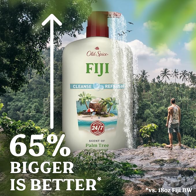 Old Spice Body Wash for Men, 24/7 Shower Fresh - Image 8