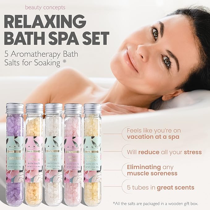 B.C. Beauty Concepts Aromatherapy Bath Salts- Epsom Salts - Image 5