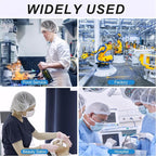 TaShow 120 Pcs Disposable Bouffant Caps, 21 Inches Hair Nets - Image 6