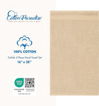 Cotton Paradise Hand Towels for Bathroom, 100% Cotton Turkish 4 Piece Hand - Image 4