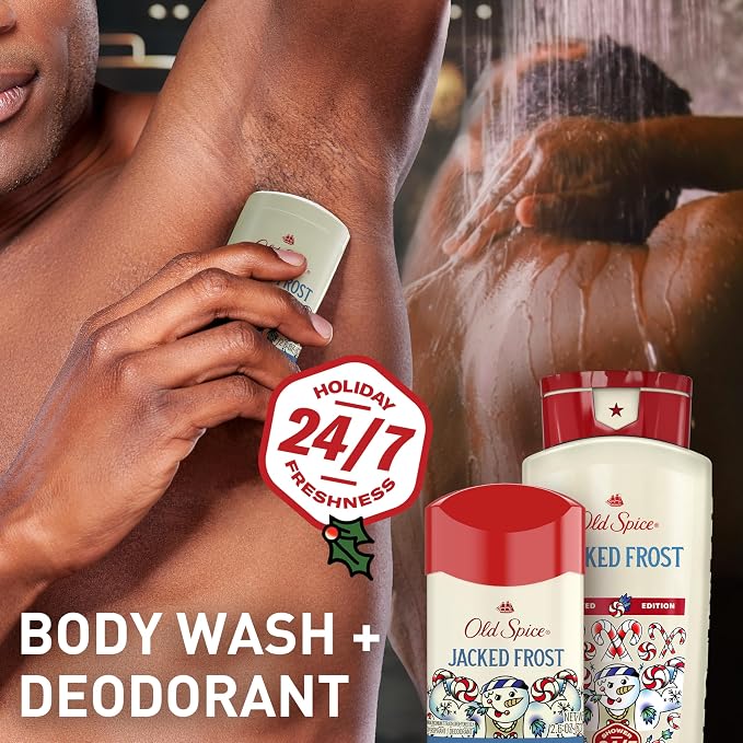 Old Spice Body Wash for Men, Holidudes Holiday Edition, 24/7 Holiday Freshness - Image 3