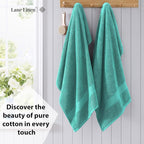 LANE LINEN Bathroom Towels Set- 100% Cotton Luxury Bath Towels - Image 3