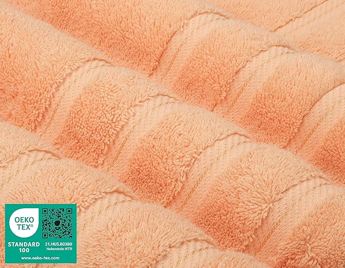 American Soft Linen Luxury 6 Piece Towel Set, 2 Bath Towels 2 Hand Towel 2 - Image 3