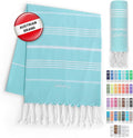 LeStoff Turkish Beach Towel 100% Organic Cotton Prewashed 38"x71" Soft Highly by 100organictowels