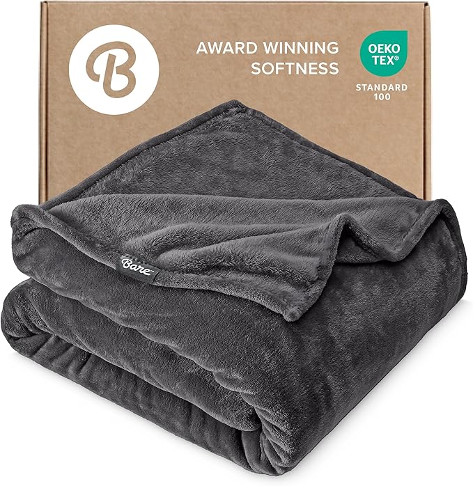 Bare Home Fleece Blanket by BareHome