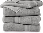 Lane Linen 100% Cotton Bath Sheets Set of 4 - Image 2