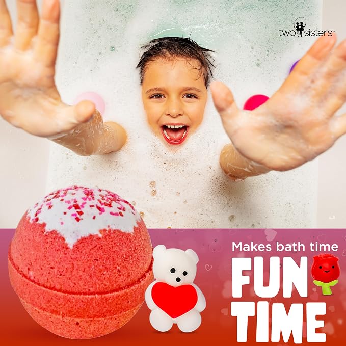 Valentines Bath Bombs for Kids - Image 3