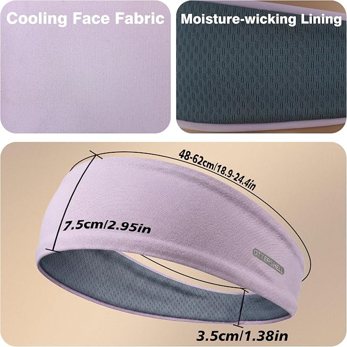 Anti-Slip & Ultra-Light Wide Headband - Image 2