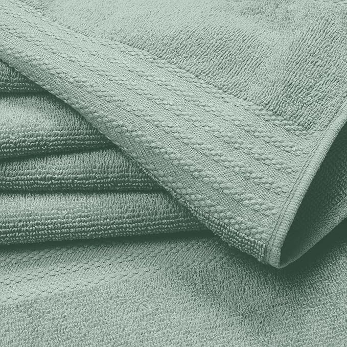 GLAMBURG Ultra Soft 8-Piece Towel Set - Image 2