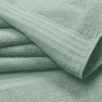 GLAMBURG Premium Cotton Oversized 2 Pack Bath Sheet 35x70-100% Pure Cotton - Image 2
