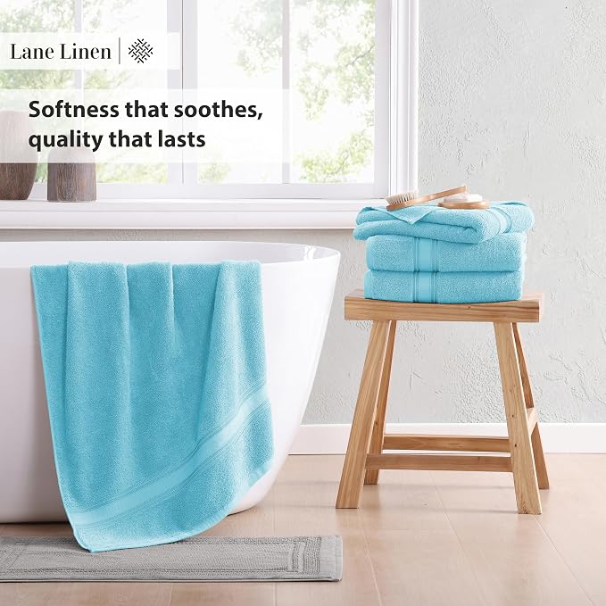 LANE LINEN Extra Large Bath Towels - Image 5