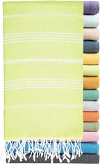 Ray Silver Turkish Beach Towel – 100% Cotton 40x71 Quick Dry Oversized Sand by RaySilver