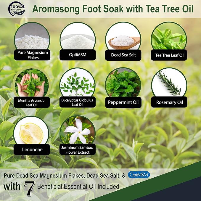 Aromasong Tea Tree Foot Soak - Image 6