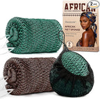 2 Pack African Net Sponge Exfoliating Body Scrubber Bath Sponge by Unknown