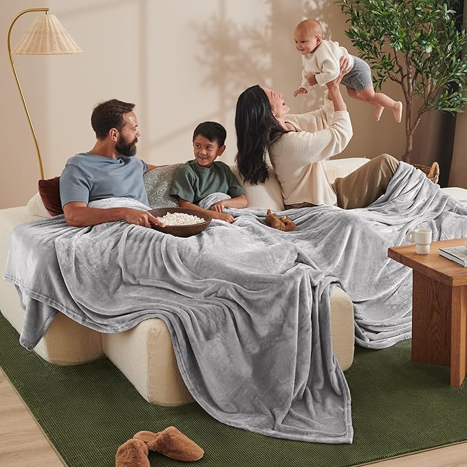 Bare Home Fleece Blanket by BareHome