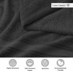 LANE LINEN Bath Towel Set of 18 – Premium 100% Cotton, 6 Bath, 6 Hand & 6 - Image 7