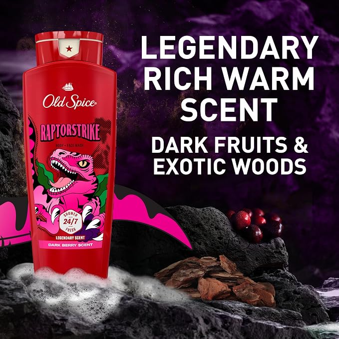 Old Spice Cleansing Body Wash for Men, 3X Defense, 24/7 Shower Fresh - Image 8