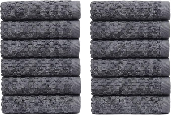 COTTON CRAFT Euro Spa Waffle Wash Cloth by COTTONCRAFT