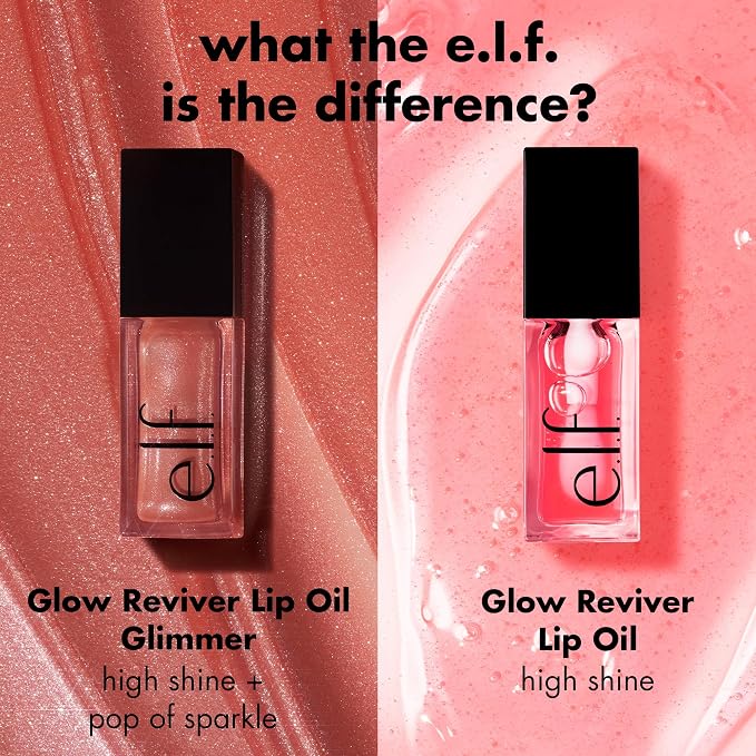 e.l.f. Glow Reviver Lip Oil, Nourishing and Hydrating - Image 5