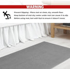 Cotton Paradise 100% Cotton Non Slip Bath Mats - Image 6