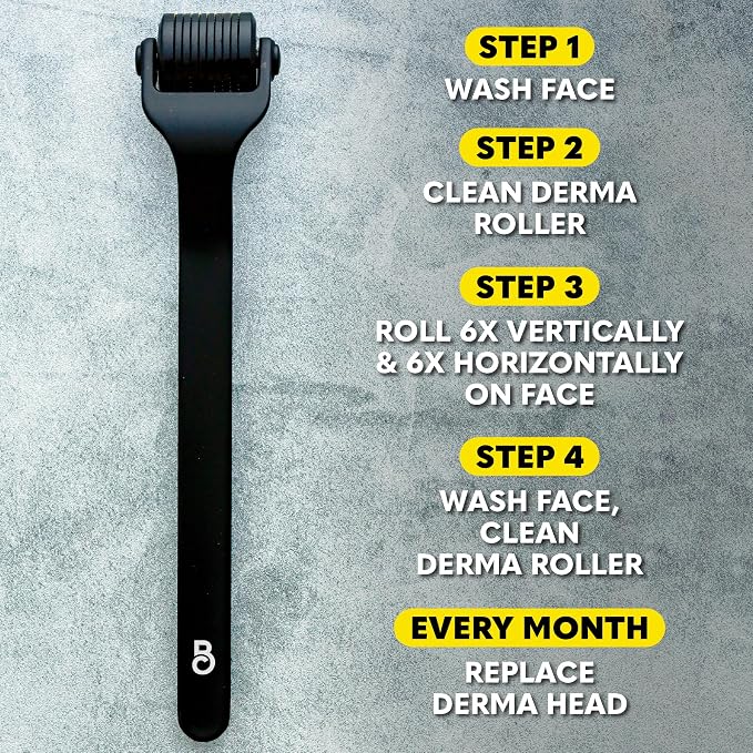 The Beard Club Premium Derma Roller - Image 9