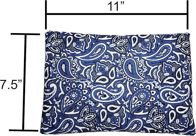 Microwavable Corn Filled Heating Pad and Cold Pack/Washable 100% Cotton Cover - Image 3