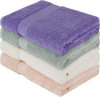 BolBom Towels 4 Pack Medium Bath Towel Set, 27“X54” Inches, 500 GSM 100% Ring - Image 4