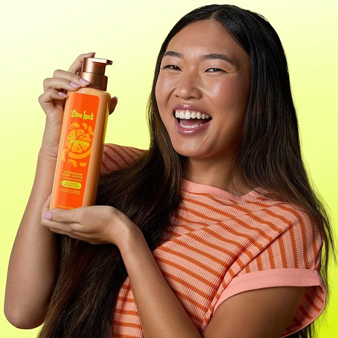 Tree Hut Hydraglow Body Lotion Tangerine, Mothers Day Gifts, Bright Citrus Scent - Image 3