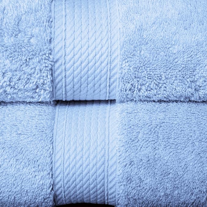SUPERIOR Egyptian Cotton Pile 10 Piece Towel Set, Includes 2 Bath, 4 Hand - Image 7