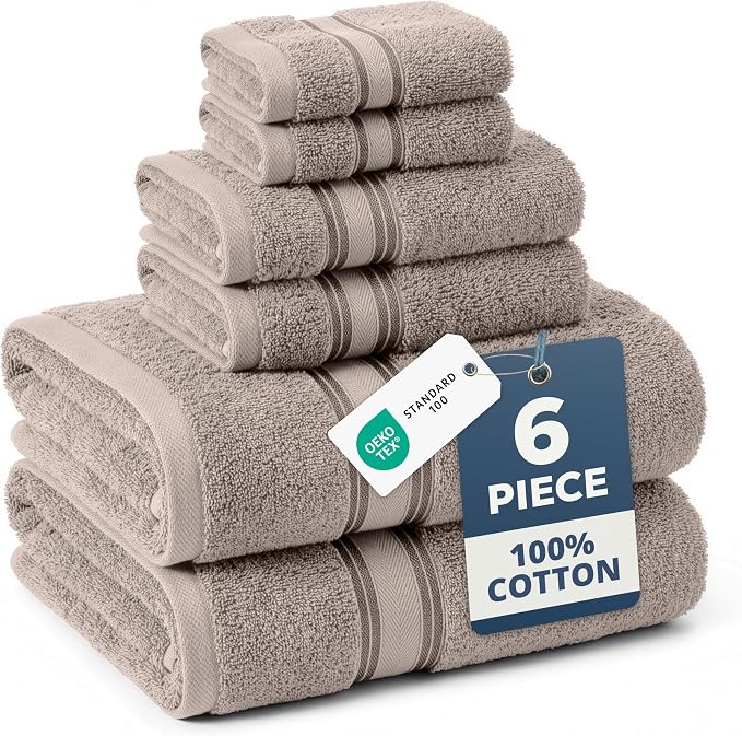 LANE LINEN Luxury Bath Towel Set by LaneLinen