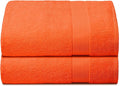 Belizzi Home Premium Cotton Oversized 2 Pack Bath Sheet 35x70-100% Pure Cotton by Unknown