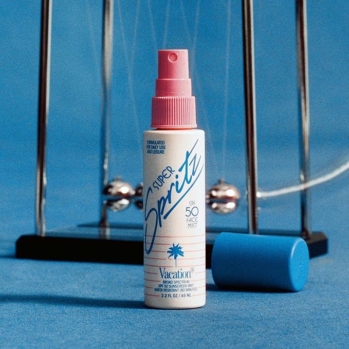 Vacation Mini Super Spritz SPF 50, Water-Resistant, Daily Face Sunscreen Spray - Image 6