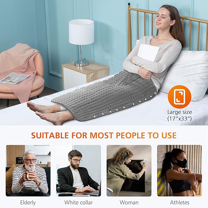 Snailax Heating Pad & Foot Warmer - Image 4
