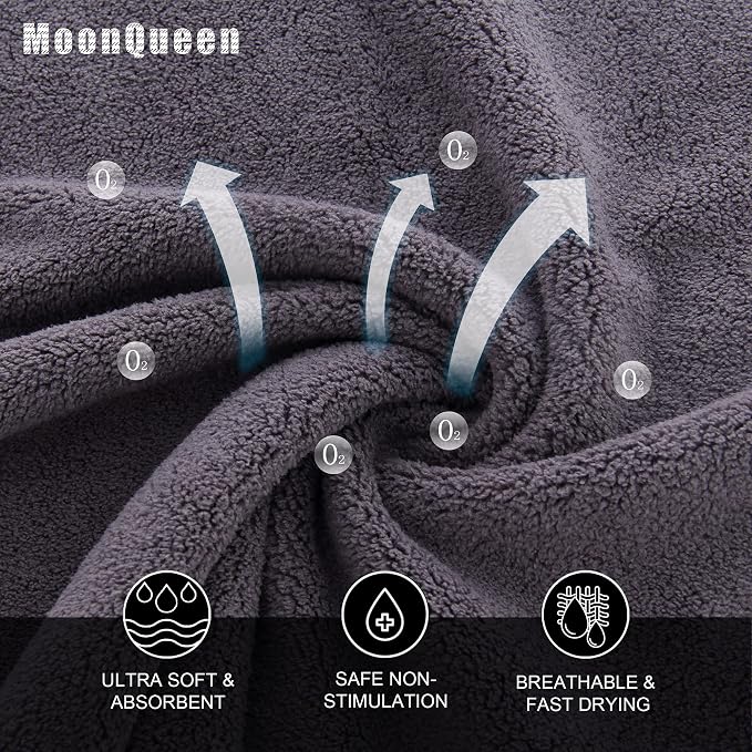 MOONQUEEN Ultra Soft Premium Washcloths Set - Image 2