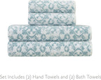 Jessica Simpson – Bath Towel 4 Piece Set, Premium Bathroom Décor, Includes 2 - Image 2