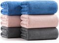 sakano 6-Piece Colorful Microfiber Bath Towel Set by Unknown