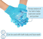 Slick- Exfoliating Gloves, Skin Exfoliator - Image 3