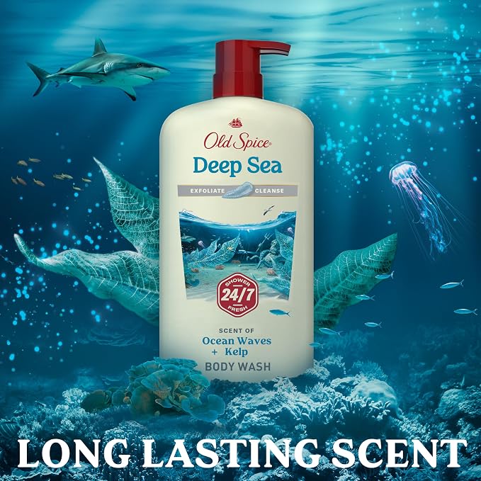 Old Spice Cleansing Body Wash for Men, 24/7 Shower Fresh - Image 6