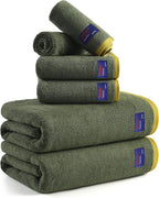 REDKISS 6 Piece Luxury Bath Towel Set, 2 Bath Towels, 2 Hand Towels, 2 by REDKISSOnline
