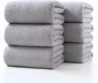 Lumimi Towels 6 Piece Soft Microfiber Bath Towel Set Salon Gym Yoga Travel by Lumimi
