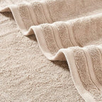 Modern Threads 6 Piece Cotton Bath Towel Set – Ultra Soft 550 GSM Towels – - Image 3