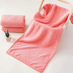 Lumimi Towel Set of 6 Very Soft Microfiber 3 Bath and 3 Hand Towels Quick Dry - Image 6