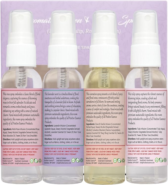 Linen and Room Spray Floral Gift Set, Bathroom Spray or Room Mist - Image 7