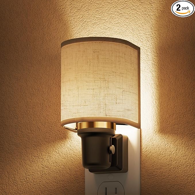 L LOHAS LED Night Lights Plug into Wall, Plug in Night Light Dimmable 100LM by LLOHASLED