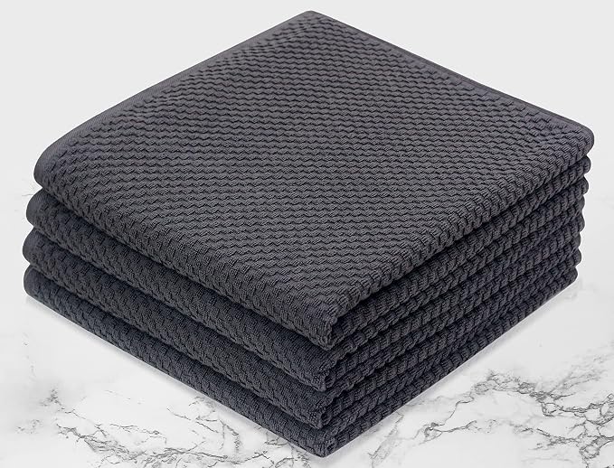 COTTON CRAFT Waffle Luxury Euro Spa Waffle Weave Towel Set - Image 7