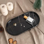 Koville Natural Black Marble Tray, Catchall - Image 2