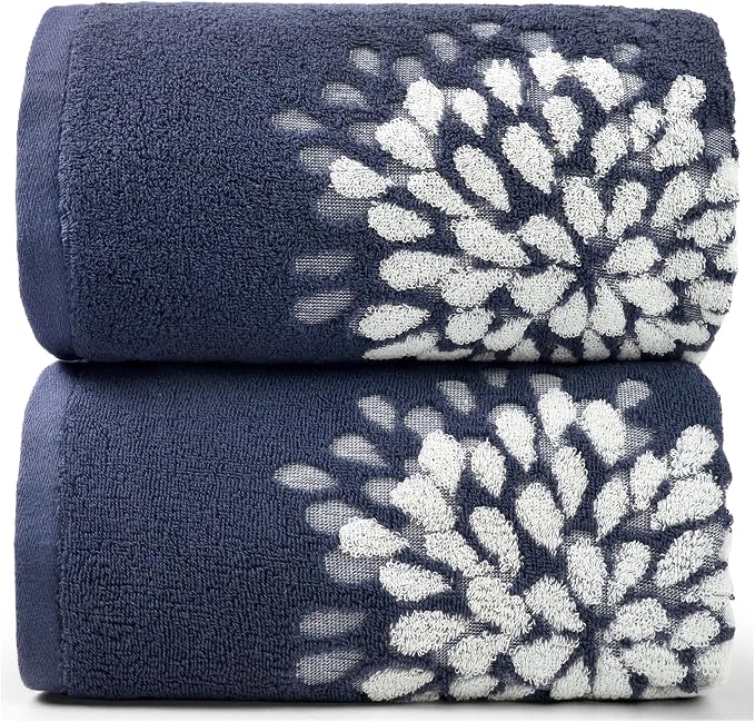 Cute Bath Towels Set of 2 by Jacquotha
